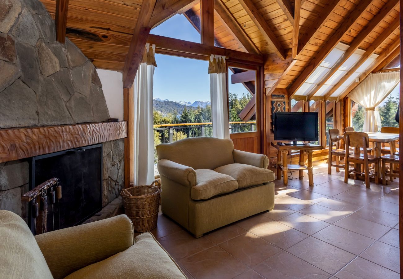 Cabaña en Villa La Angostura - Puesta del Sol 2 | Cabaña con vista al Lago