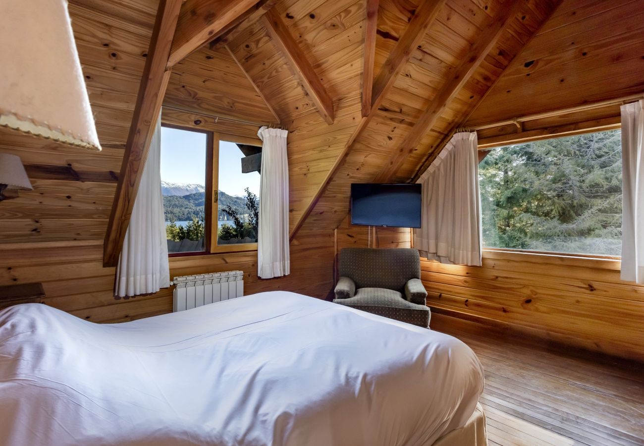 Cabaña en Villa La Angostura - Puesta del Sol 2 | Cabaña con vista al Lago
