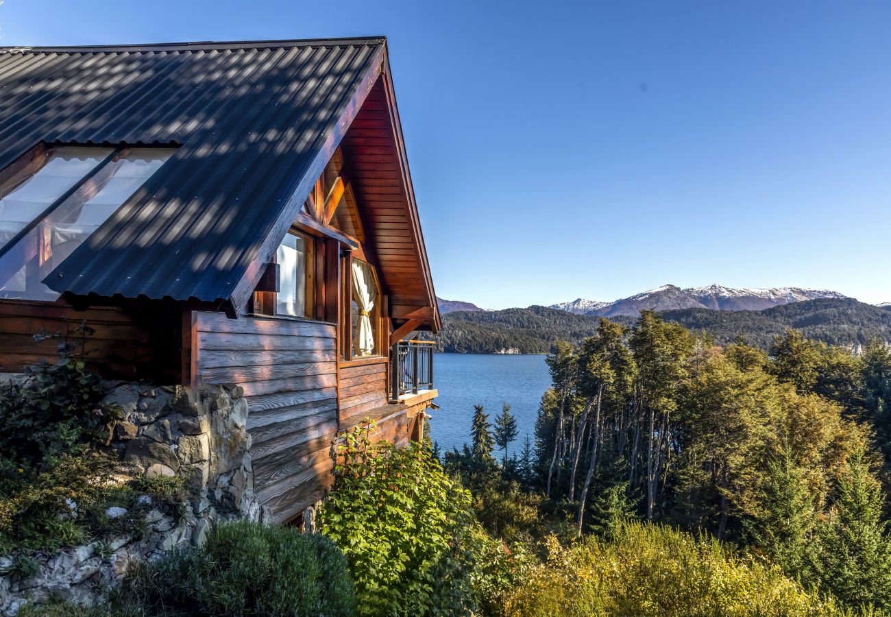 Cabaña en Villa La Angostura - Puesta del Sol 2 | Cabaña con vista al Lago