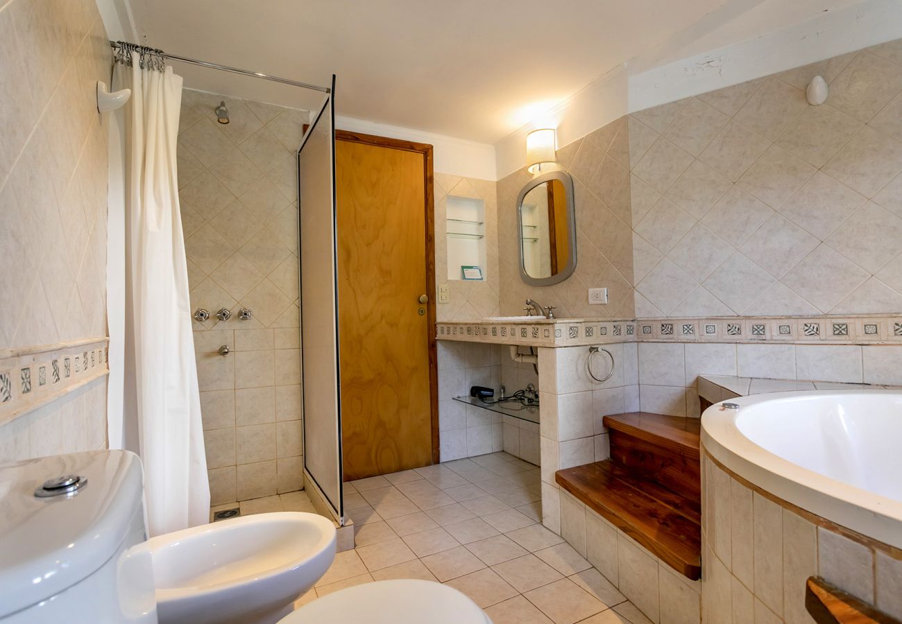 Cabana em Villa La Angostura - Le Pommier 3 | Cabañas frente al Lago y con Pileta Climatizada