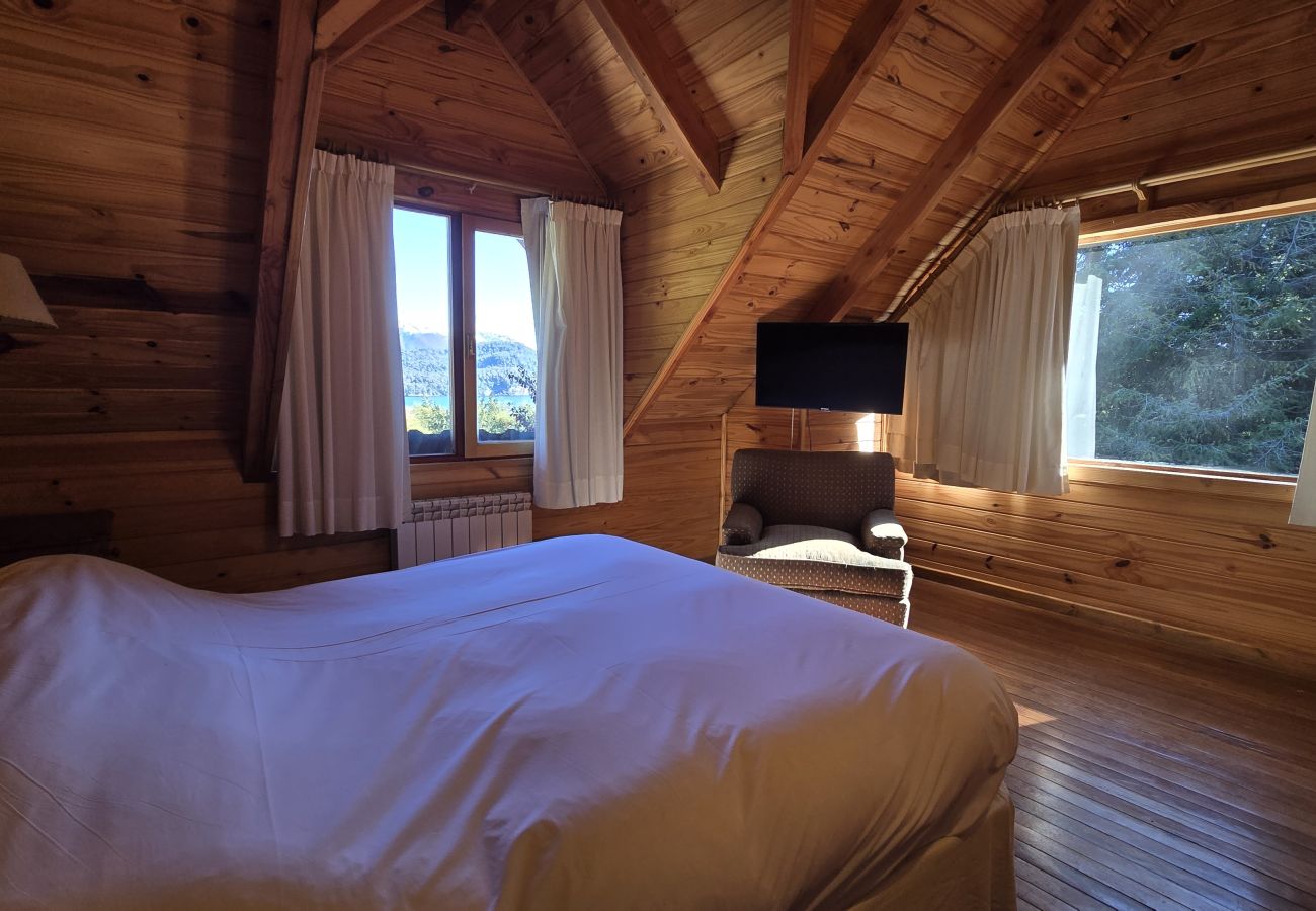 Cabana em Villa La Angostura - Puesta del Sol 1 | Cabaña en Puerto Manzano