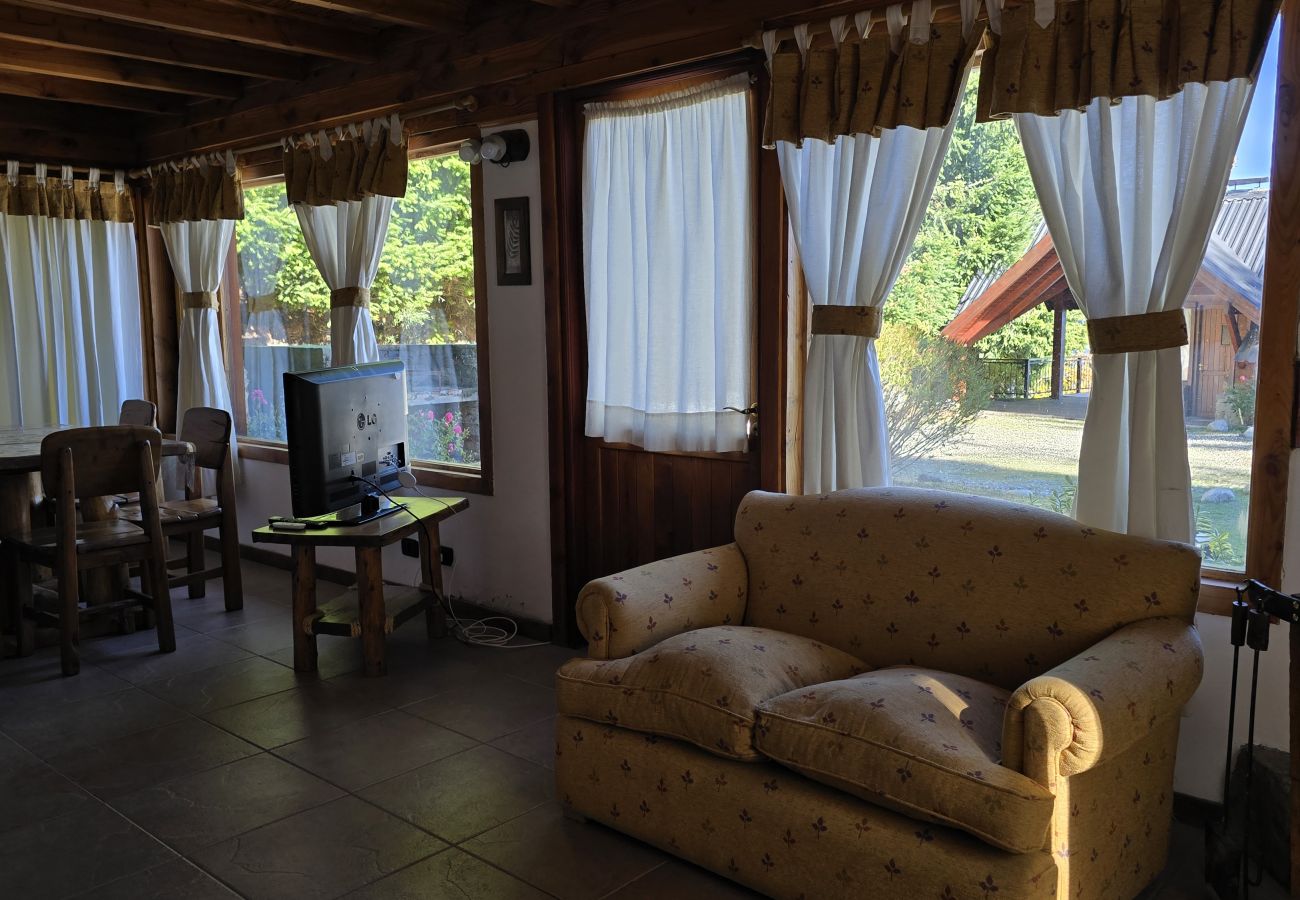 Cabana em Villa La Angostura - Puesta del Sol 1 | Cabaña en Puerto Manzano
